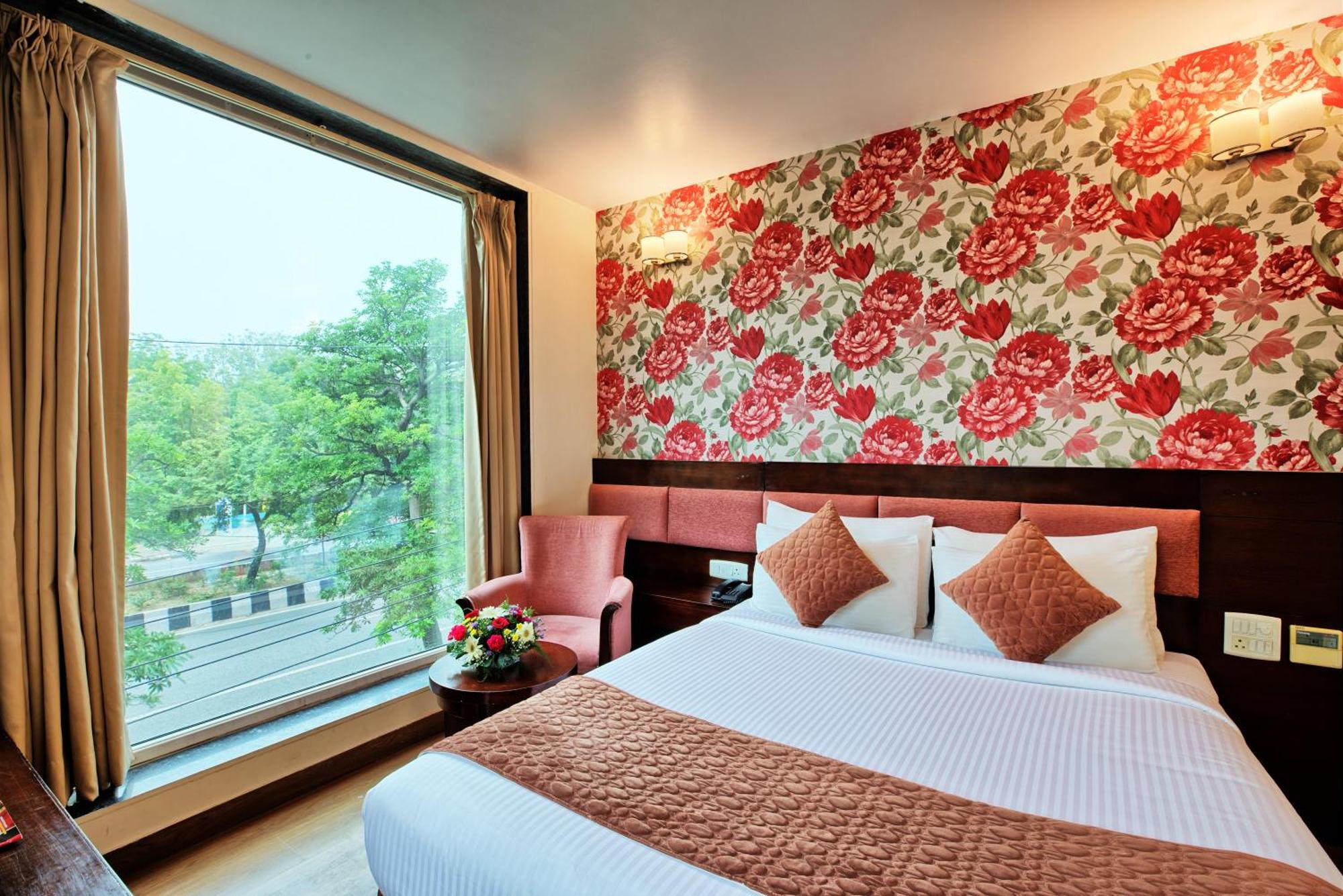 Rosemallow Hotel Nueva Delhi Exterior foto